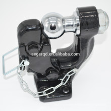 Receiver Mounts Pintle Hook with 2-inch Hitch Ball